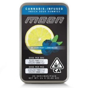 Moon Bar Edible Blueberry Lemonade Flavor